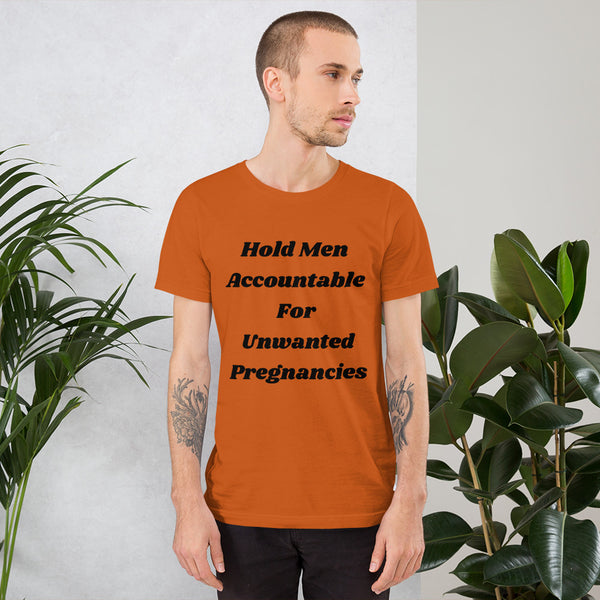 Unisex HOLD MEN ACCOUNTABLE Tee