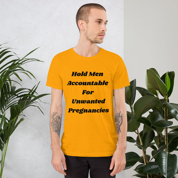 Unisex HOLD MEN ACCOUNTABLE Tee