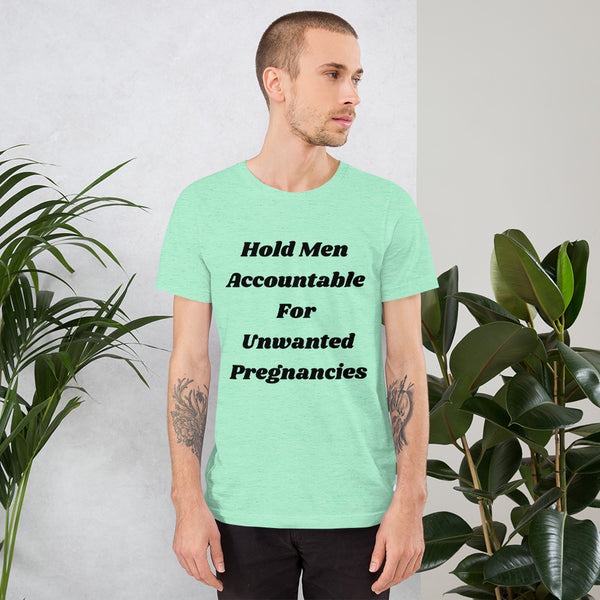 Unisex HOLD MEN ACCOUNTABLE Tee